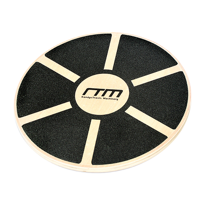 Heavy Duty 15.5 Wooden Balance Board with Non-Slip Pad Fitness"