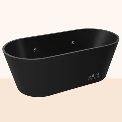 Käldr Ice Bath with WiFi-Controlled Chiller in Matte Black