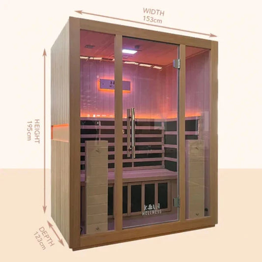 Radiance 3 Person Full Spectrum Infrared Sauna